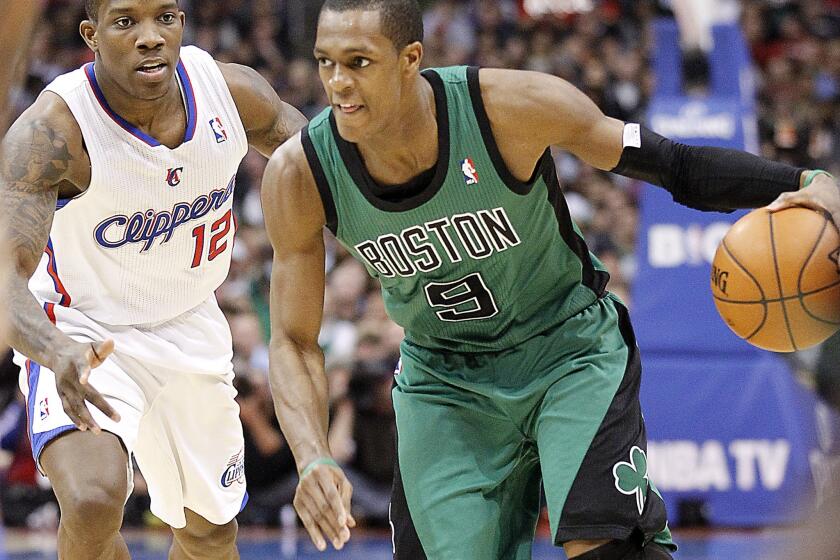 Celtics point guard Rajon Rondo, shown in December 2012, is being traded to the Dallas Mavericks.
