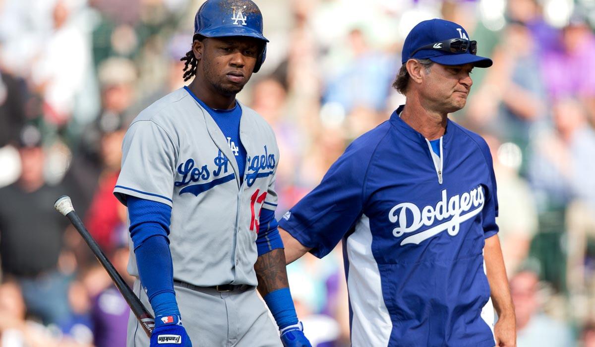 Manager Don Mattingly and the Dodgers could have some big decisions to make if shortstop Hanley Ramirez continues to be plagued by injuries this season. He currently has a sore right shoulder.