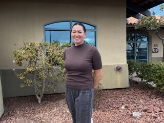 Marshi Smith standing for a portrait