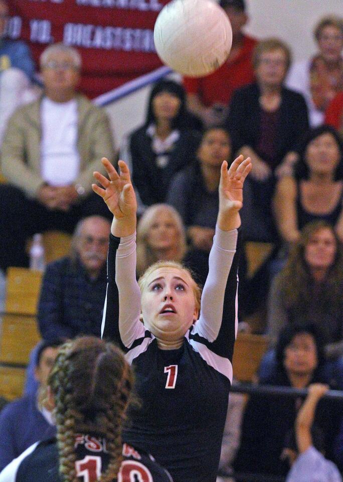 Photo Gallery: FSHA vs. Palos Verdes girls volley first round Division I-AA volleyball