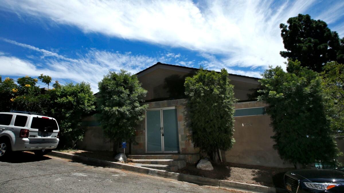 The property on Blue Jay Way that Jeffrey Yohai planned to redevelop. It is located in the Hollywood Hills' Bird Streets neighborhood, an enclave famed for the so-called jetliner views it affords.