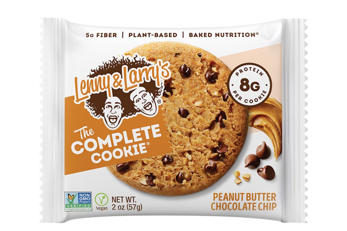 Lenny & Larry's Complete Cookies are vegan snacks designed to keep you feeling full.