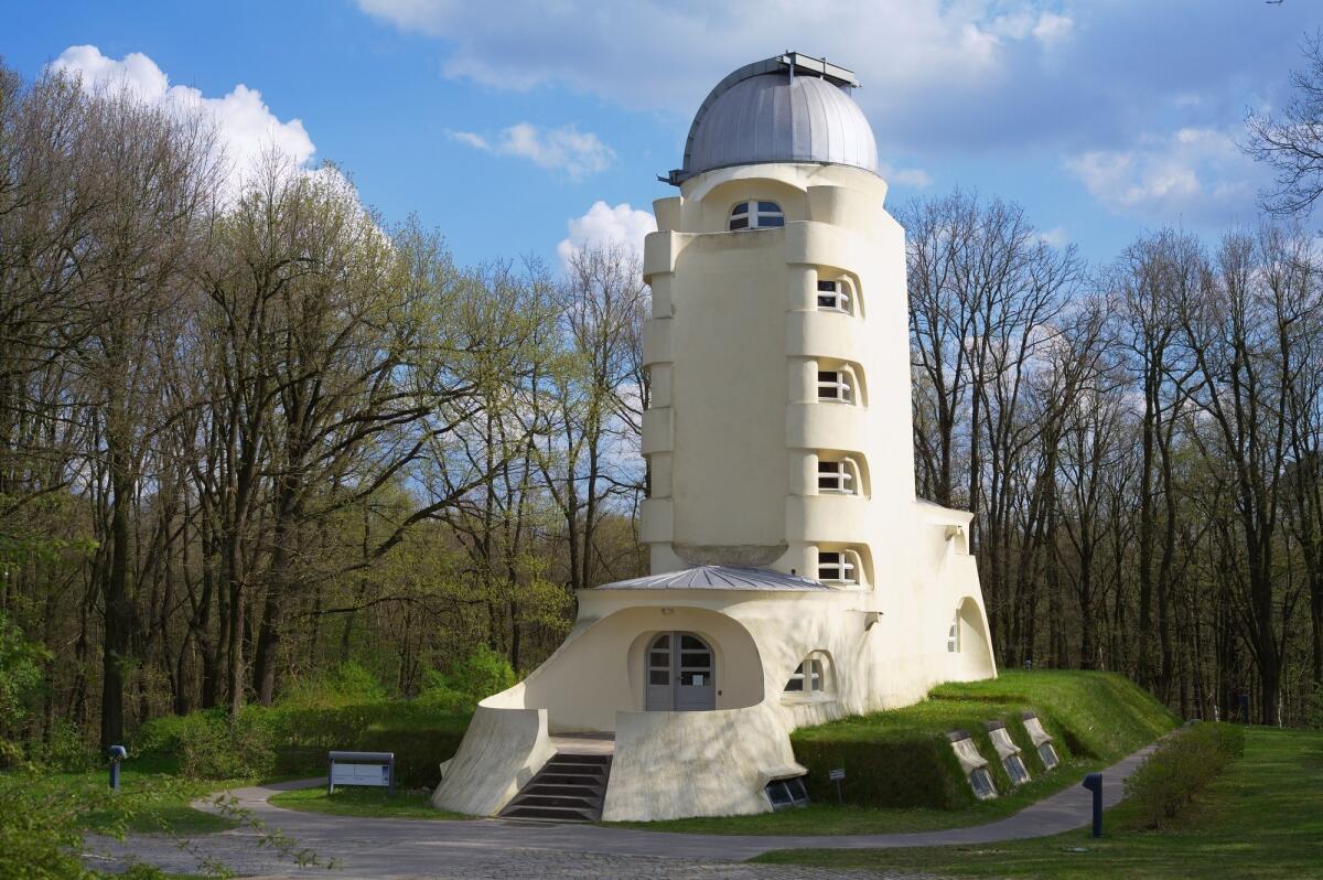 The Einstein Tower in Potsdam, Germany, is among the structures that will benefit from a Getty Foundation Keeping It Modern conservation grant.
