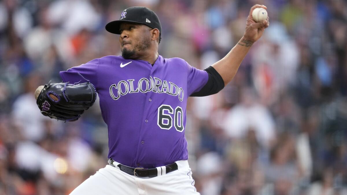 Rockies rough up AL's best