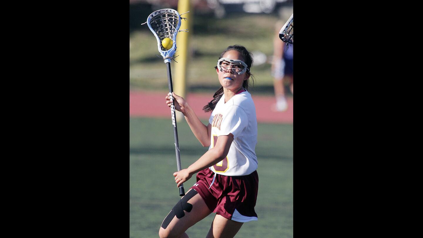 Photo Gallery: Crescenta Valley vs. La Cañada girls' lacrosse