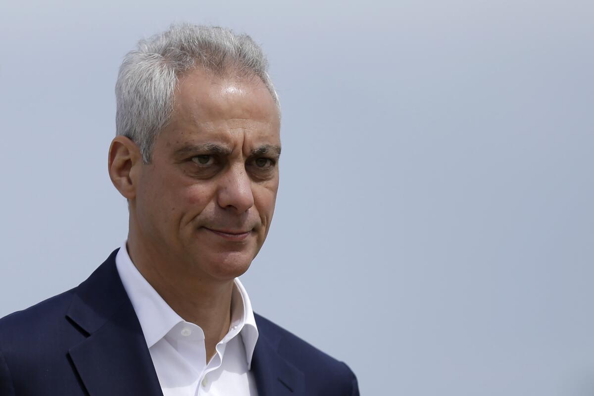 Rahm Emanuel close-up