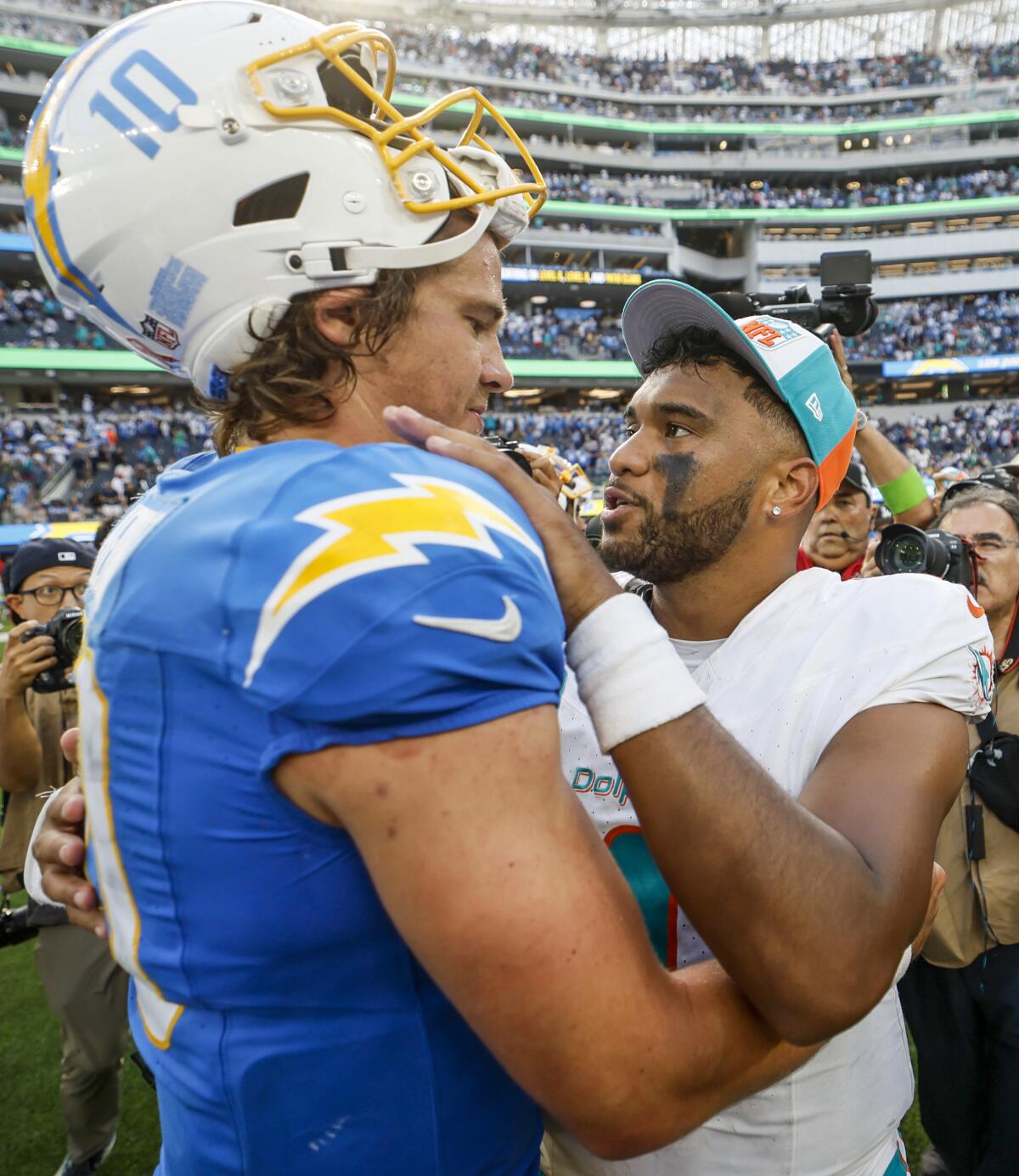 Chargers prove to be defenseless in season-opening loss to Dolphins –  Orange County Register