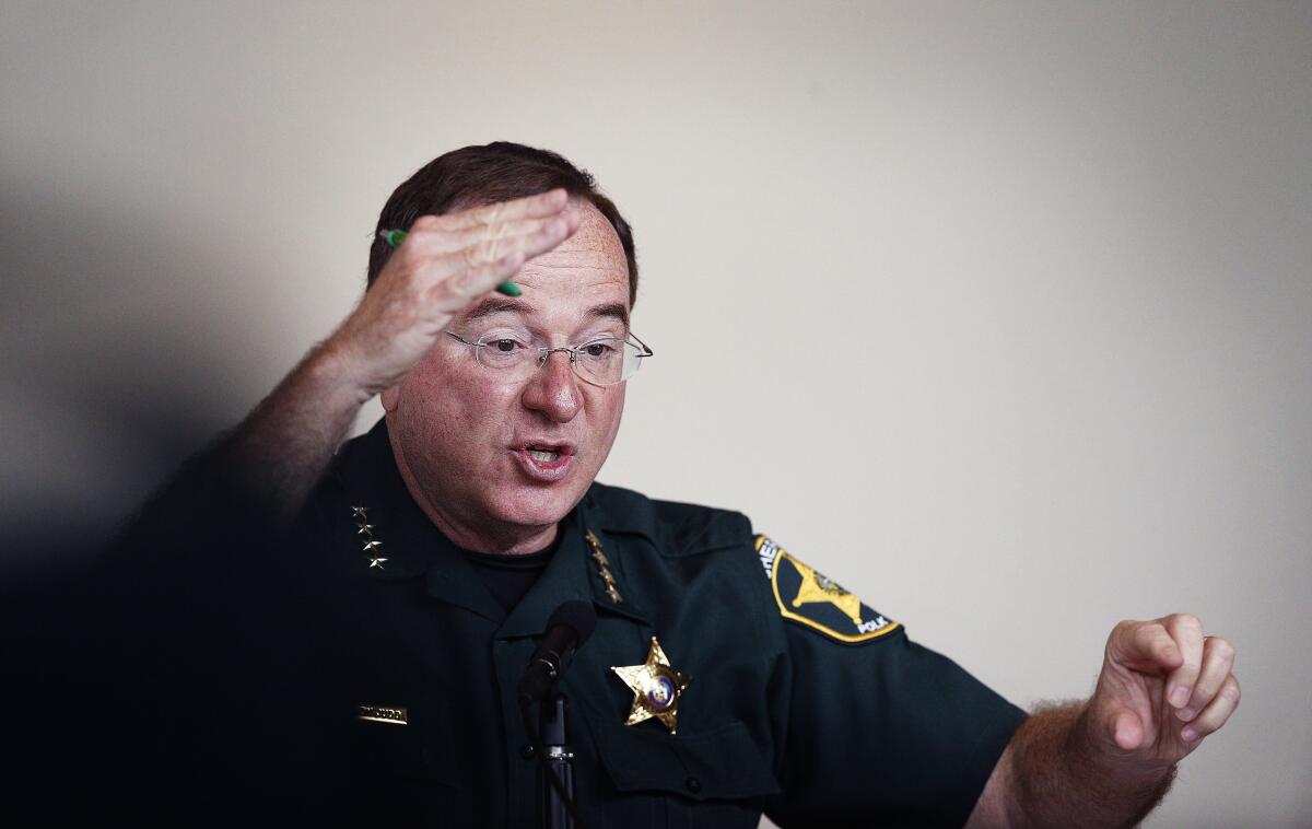 Sheriff Grady Judd, of Polk County, Fla.