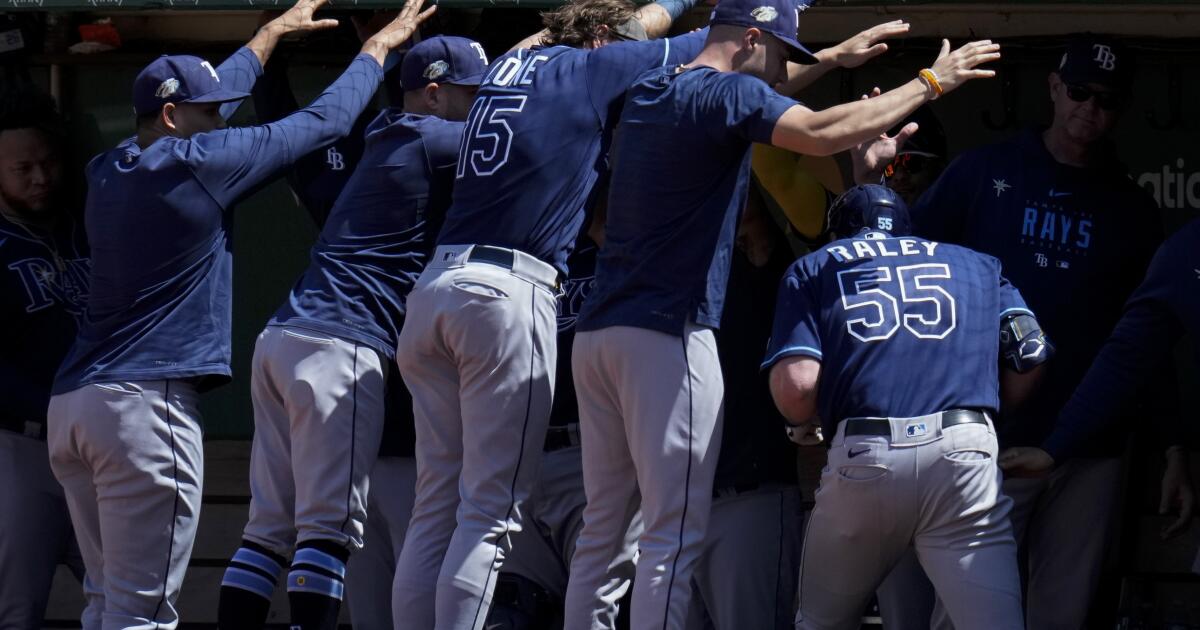 Padres on deck: Rays, MLB's best team, in town to close homestand