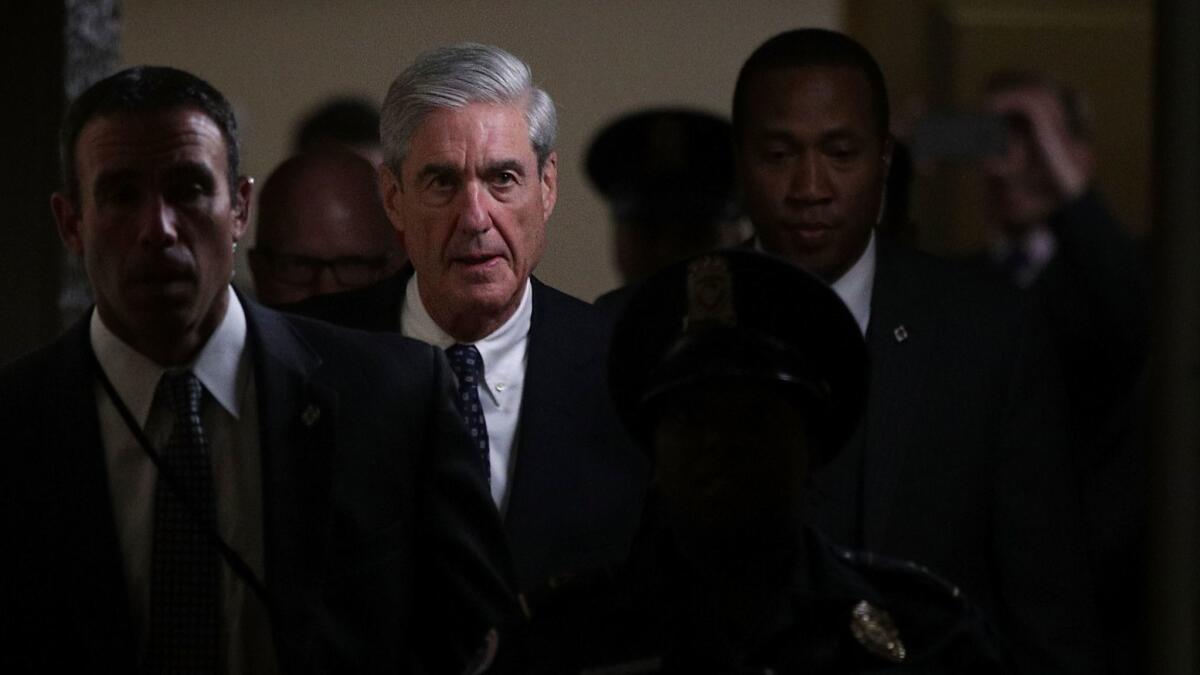 Robert S. Mueller III hasn't made any public appearances since visiting Capitol Hill to testify behind closed doors in June 2017, one month after he was appointed special counsel in the Russia investigation.
