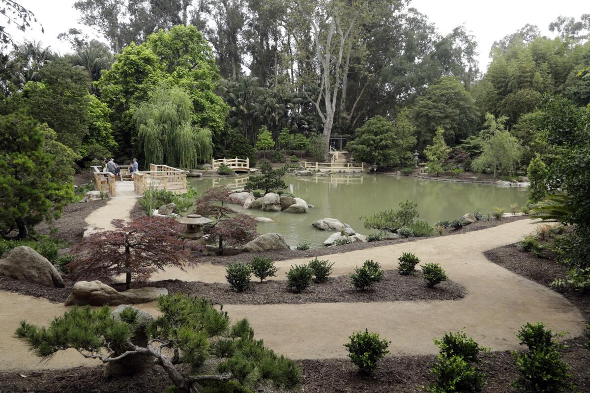 Upgrades to the popular Japanese garden at Lotusland in Montecito include ADA-accessible paths.