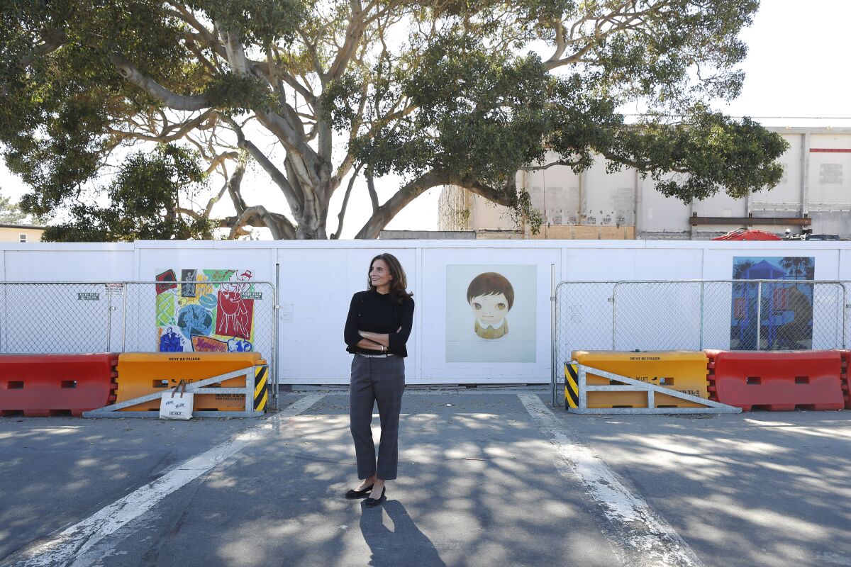 Kathryn Kanjo, the executive director of the Museum of Contemporary Art San Diego in La Jolla
