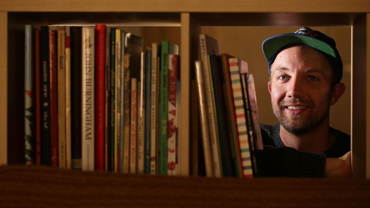 Children's book author and illustrator Jon Klassen