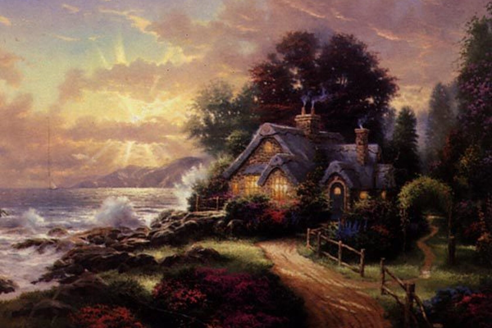 Obituary Thomas Kinkade Dies At 54 Painter Of Light