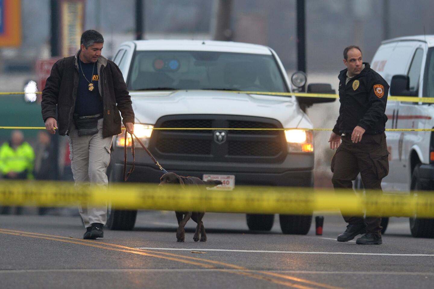 Two officers shot in Ferguson