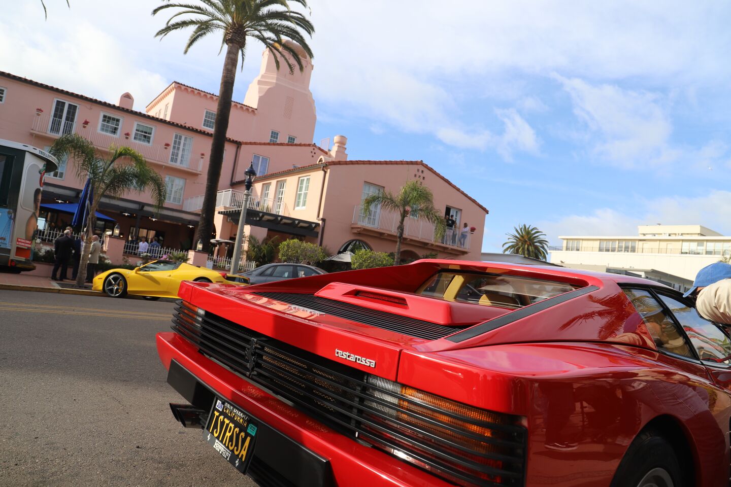 La Jolla's Village lined up "Ferrari Friday" on April 22.