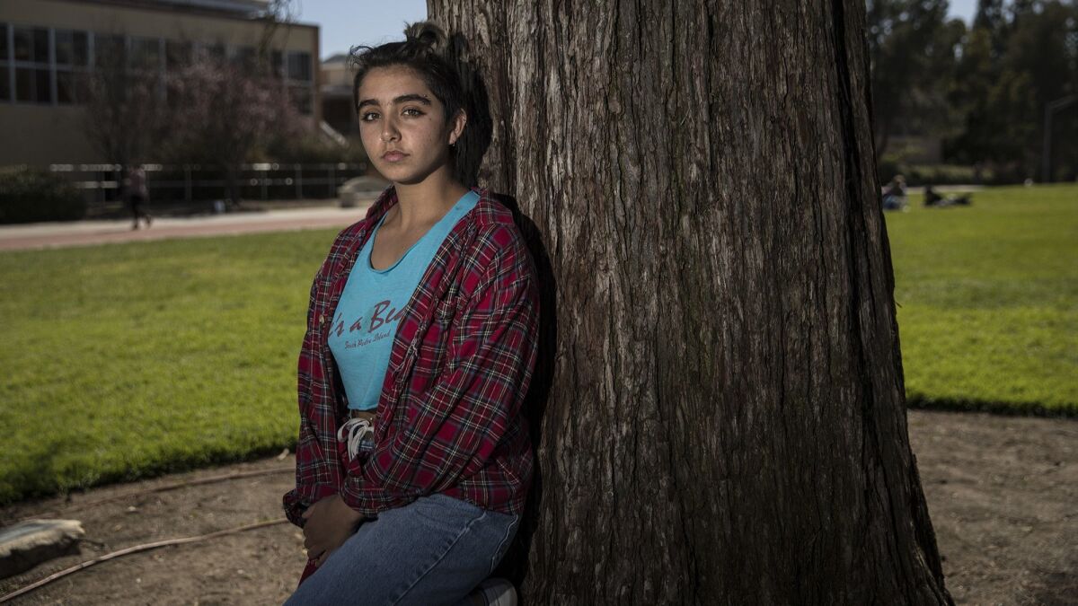 Cal Poly San Luis Obispo student Gianna Bissa, 20, is often the only nonwhite person in class. “I remember the first time coming here, just being so shocked and confused,” Bissa says.
