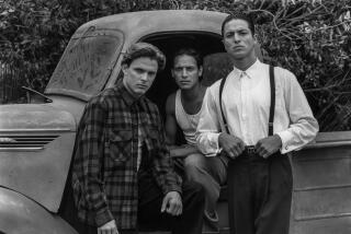 Damian Chapa as Miklo, Jesse Borrego as Cruz and Benjamin Bratt as Paco, the East LA cousins at the heart of the story.