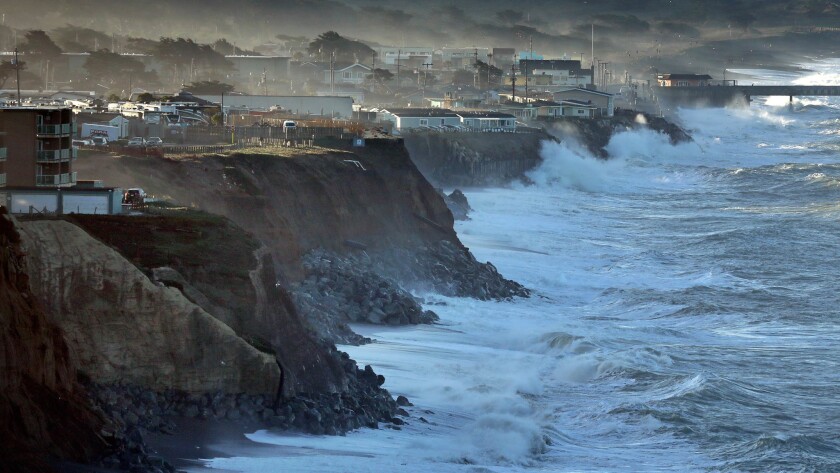 The town of Pacifica, just south of San Francisco, is ground zero for the issue of coastal erosion.