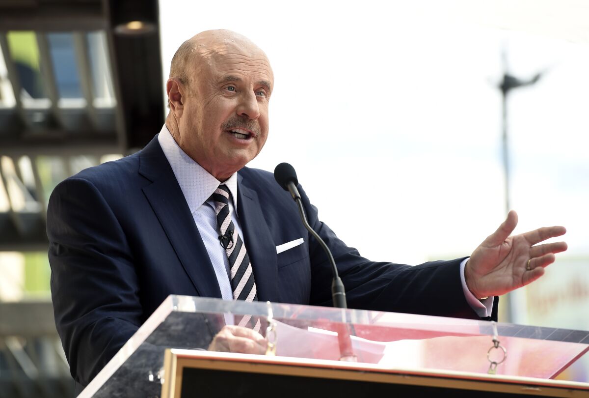 Dr. Phil' talk show will tape without audiences - The San Diego  Union-Tribune