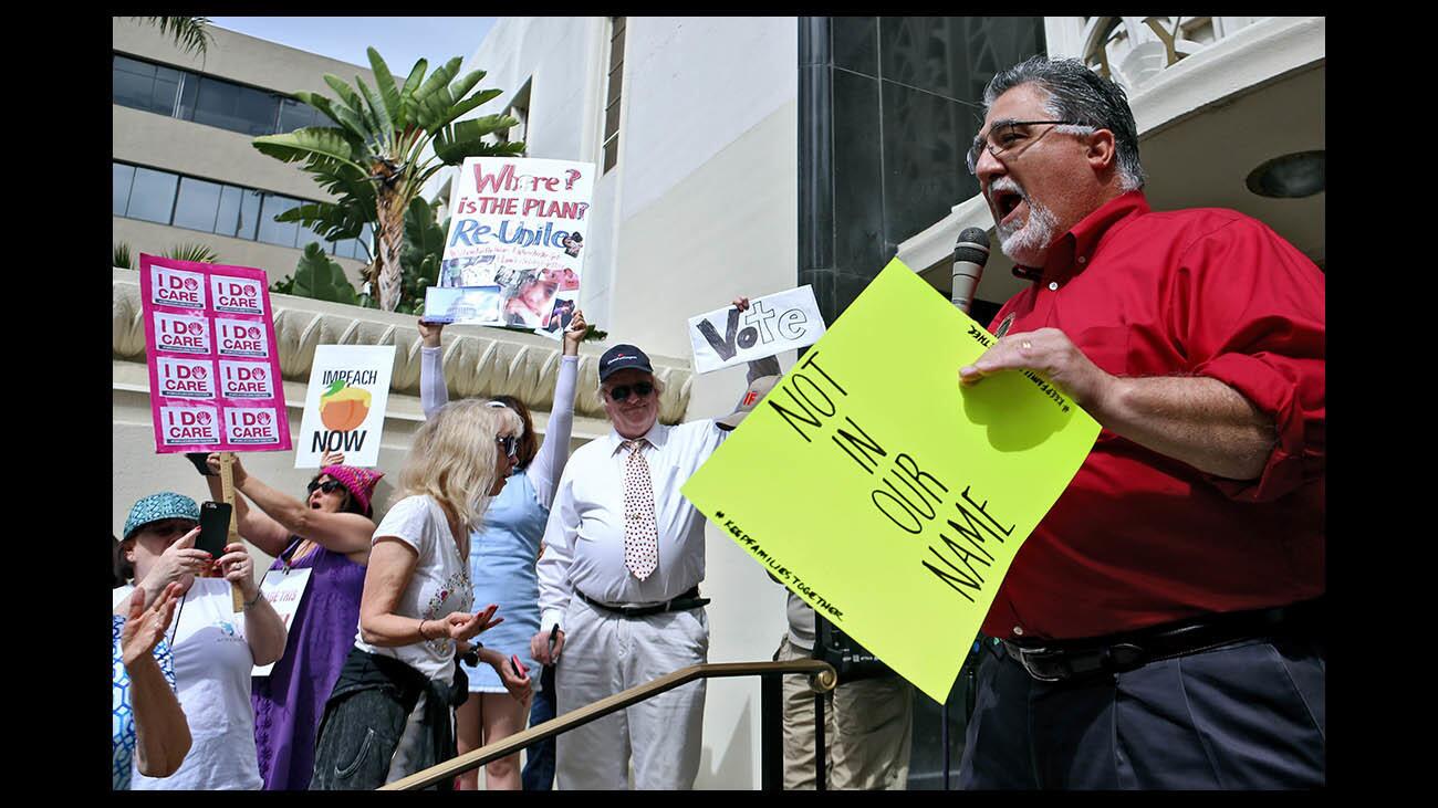 Photo Gallery: Keeping Families Together rally held in Burbank