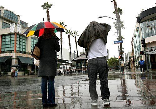 Rain in Los Angeles