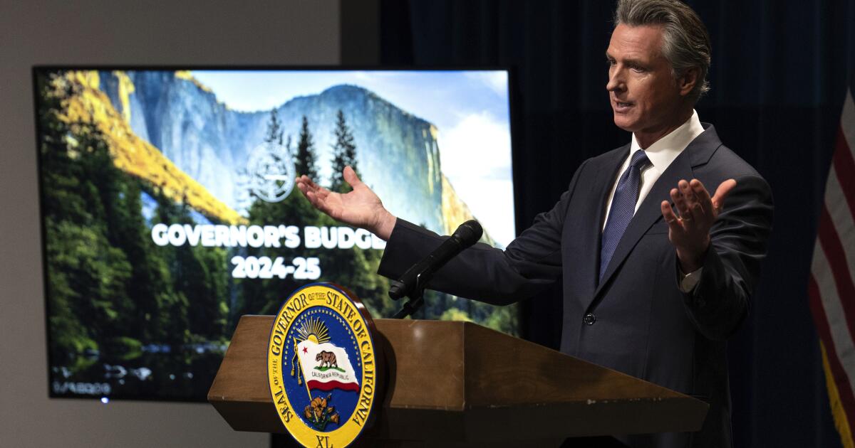How Newsom plans to fix California’s projected 37.9billion budget