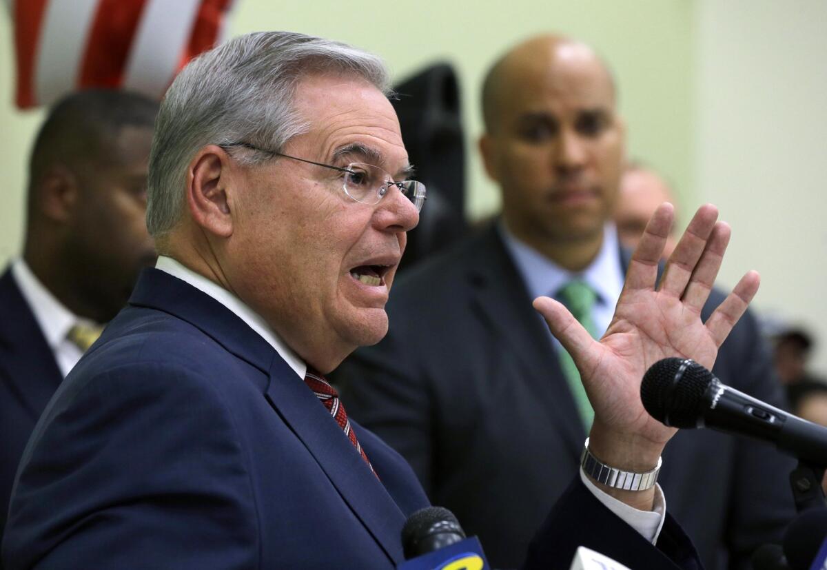 Sen. Robert Menendez (D-N.J.) is a leading skeptic within his party of the Iran deal.