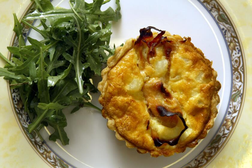 This simple ham and potato quiche could be the centerpiece of your Easter brunch. Recipe: Ham and potato quiche