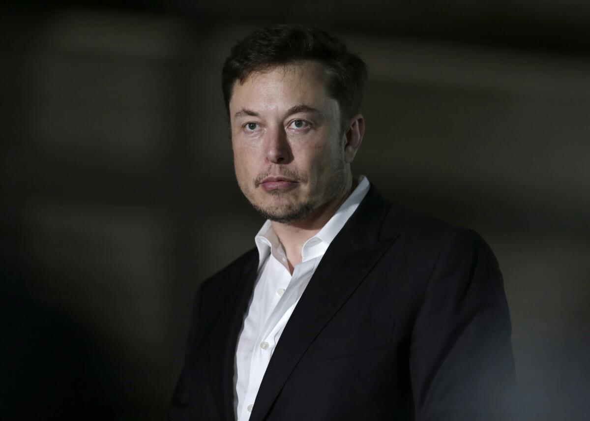 Elon Musk in 2018.