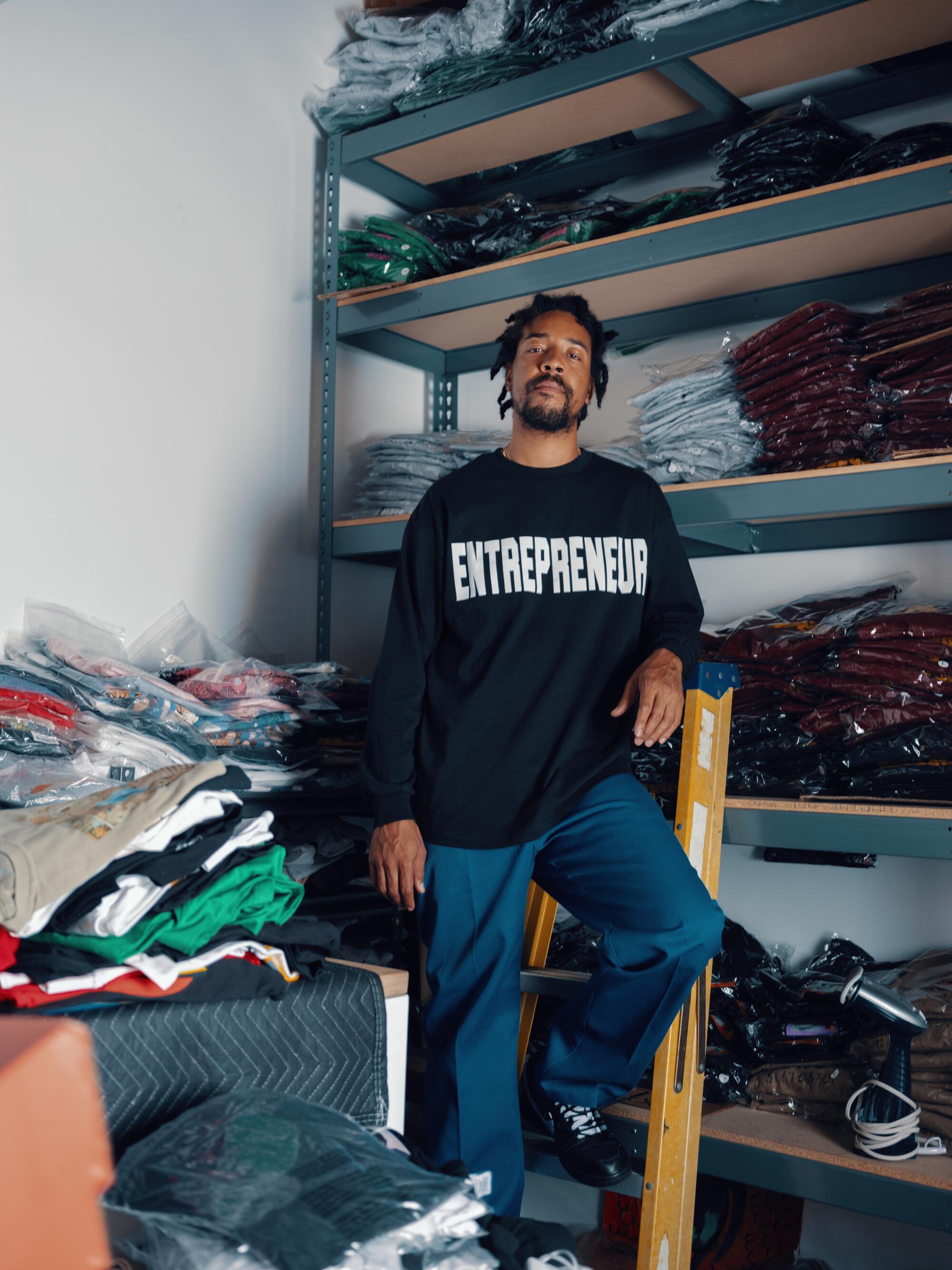 Tré, 34, founder and co-owner of Neighbors Skate Shop