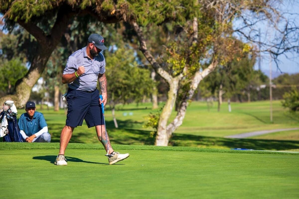 Bryce Sheridan, who took golf lessons at the Costa Mesa Country Club as a child, won the site's Will Jordan Classic Aug. 6.