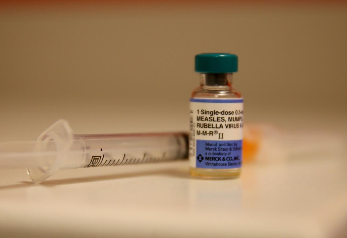 A few more doses of the measles-mumps-rubella vaccine would have averted a lot of trouble.