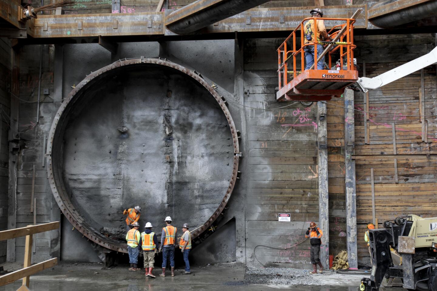 Tunnel breakthrough