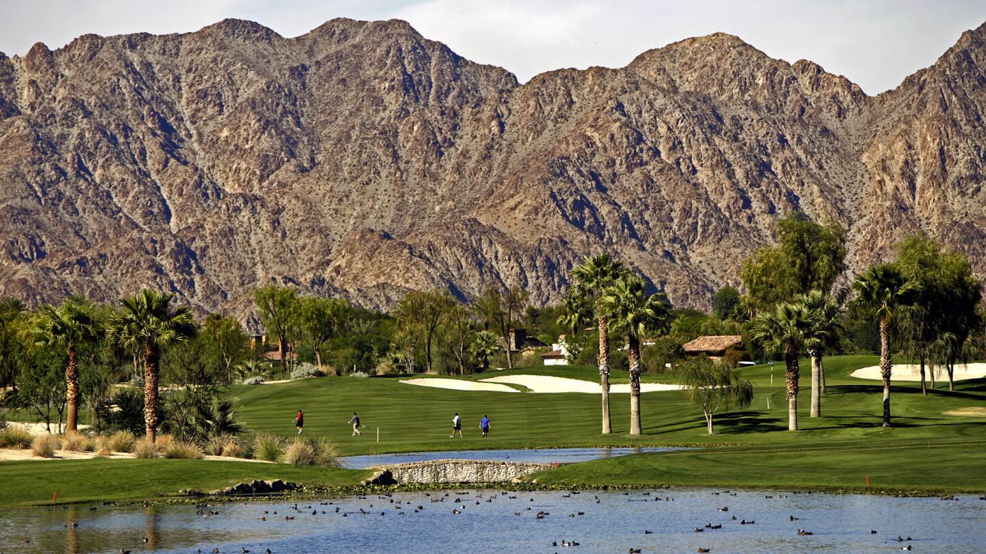 Golf course water conservation in the Coachella Valley