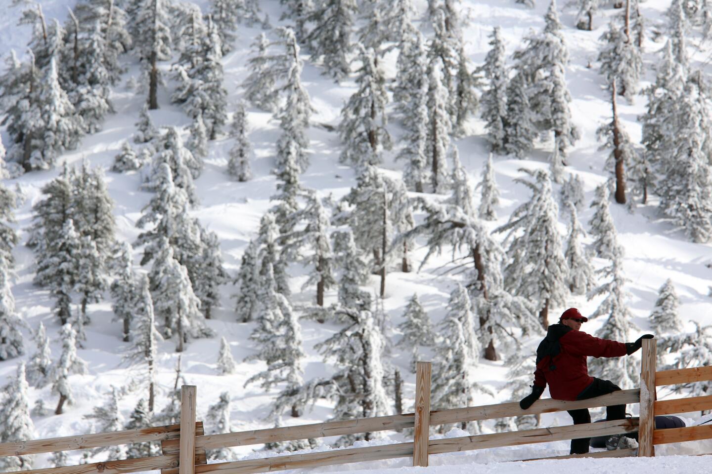 Snow in Southern California