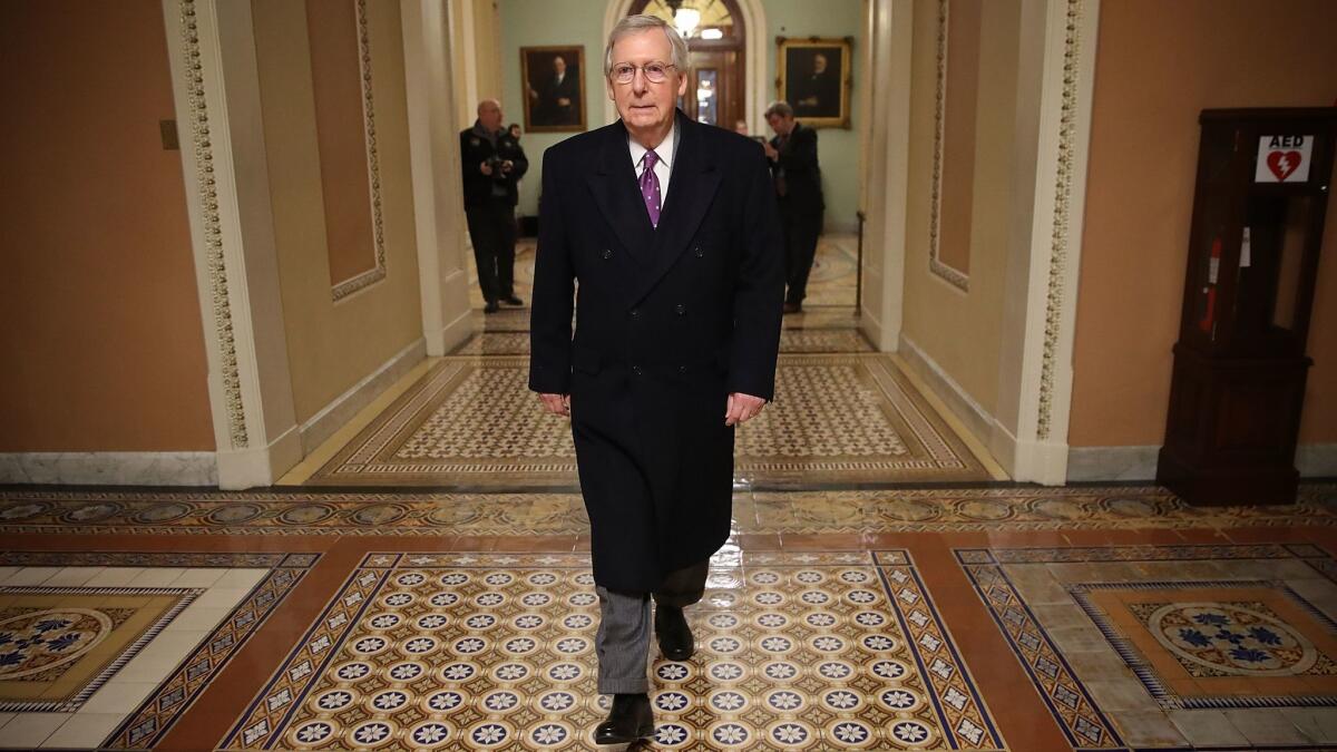 Senate Majority Leader Mitch McConnell