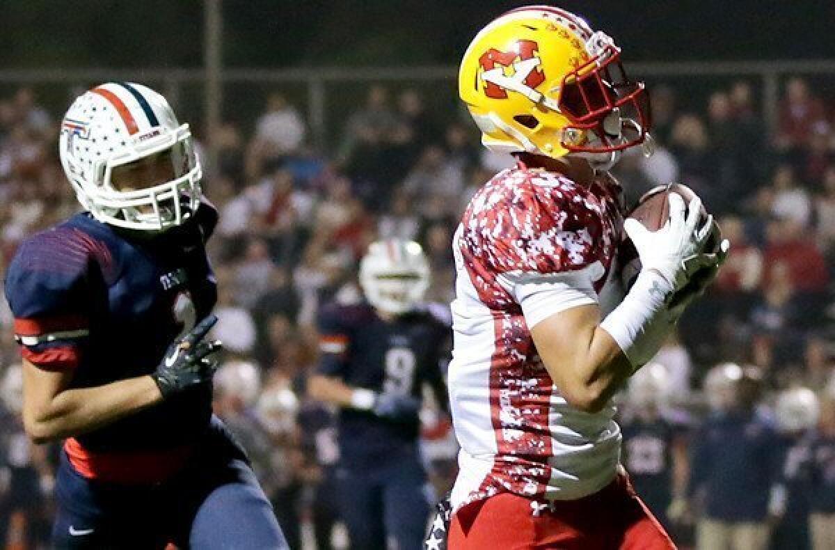 Receiver Sean Modster and Mission Viejo will enter the Southern Section Pac-5 Division playoffs as the second-seeded team.