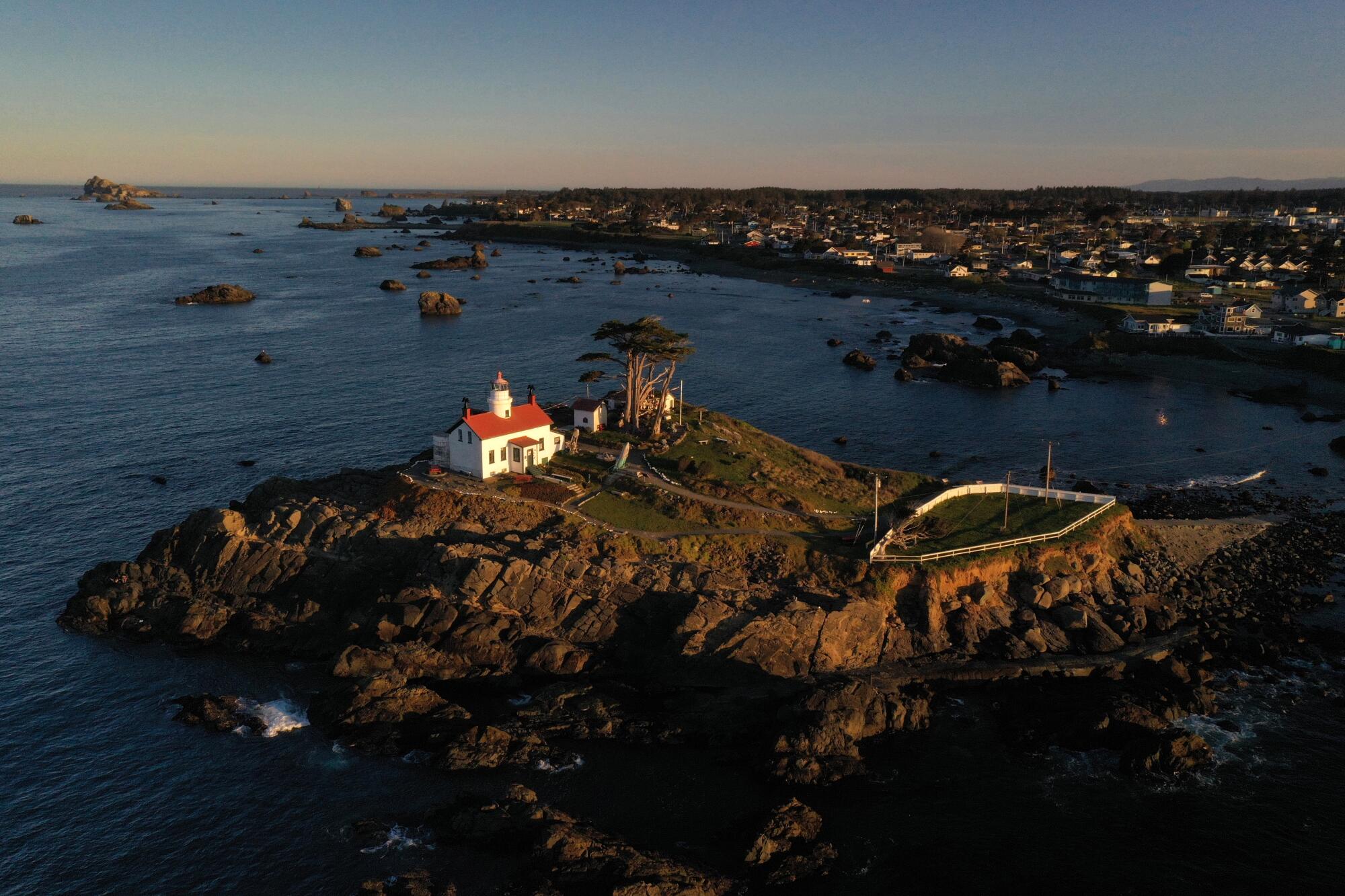 Battery Point Lighthouse in Crescent City