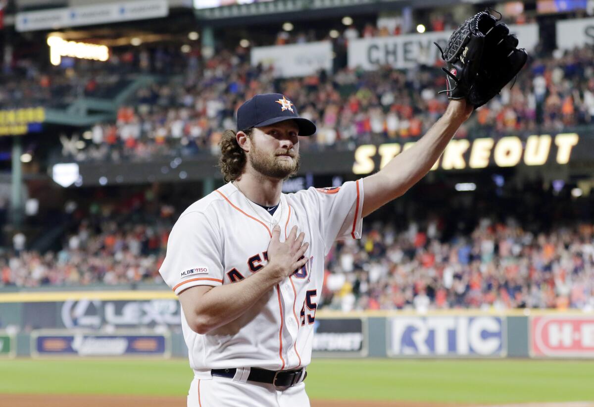 Houston Astros: Gerrit Cole gets 300th strikeout, team clinches berth