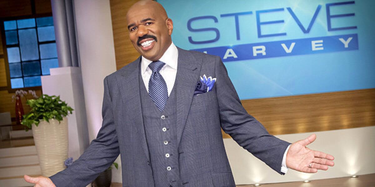 Steve Harvey launched his daytime talk show last week to solid ratings.