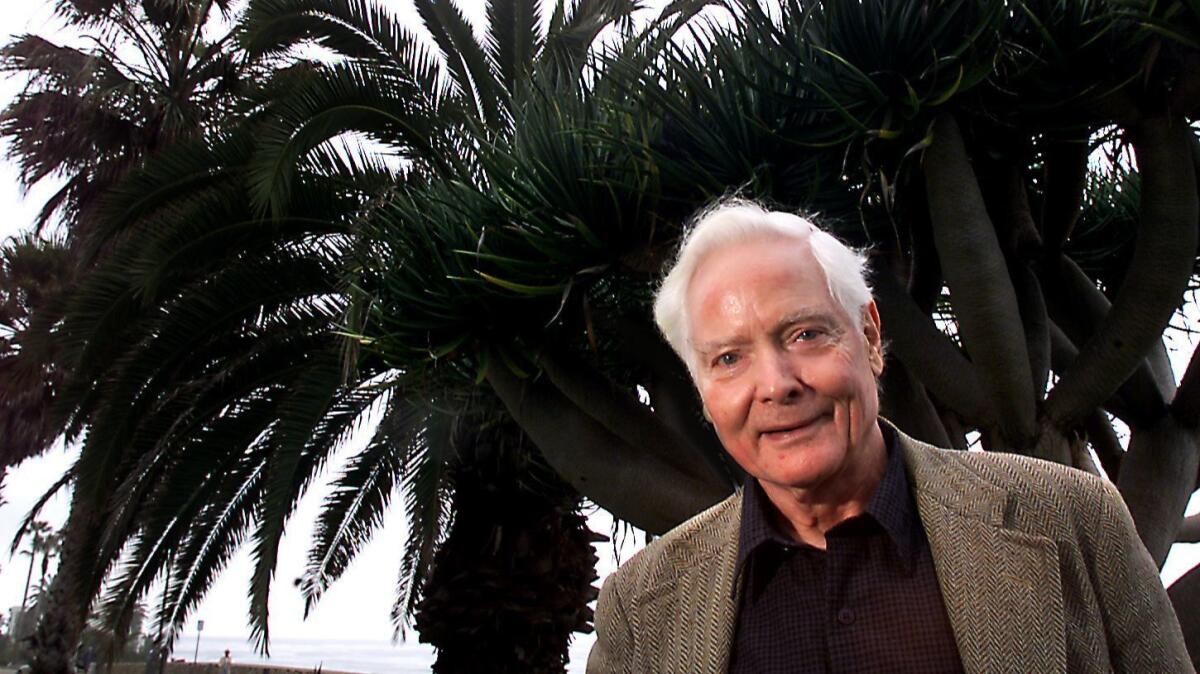 Poet W.S. Merwin in 2000. He died Friday.