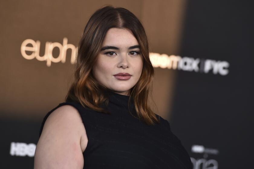 Barbie Ferreira arrives at the "Euphoria" Los Angeles FYC event, Wednesday, April 20, 2022, at the Academy Museum. (Photo by Jordan Strauss/Invision/AP)