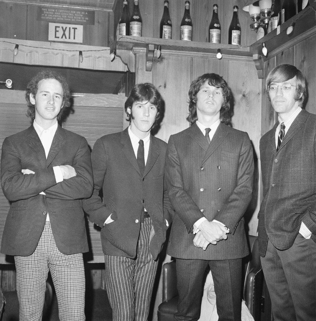 The Doors appear at Whisky a Go Go in 1966.