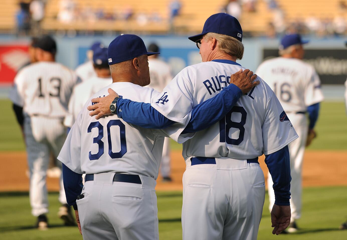 Maury Wills, Bill Russell