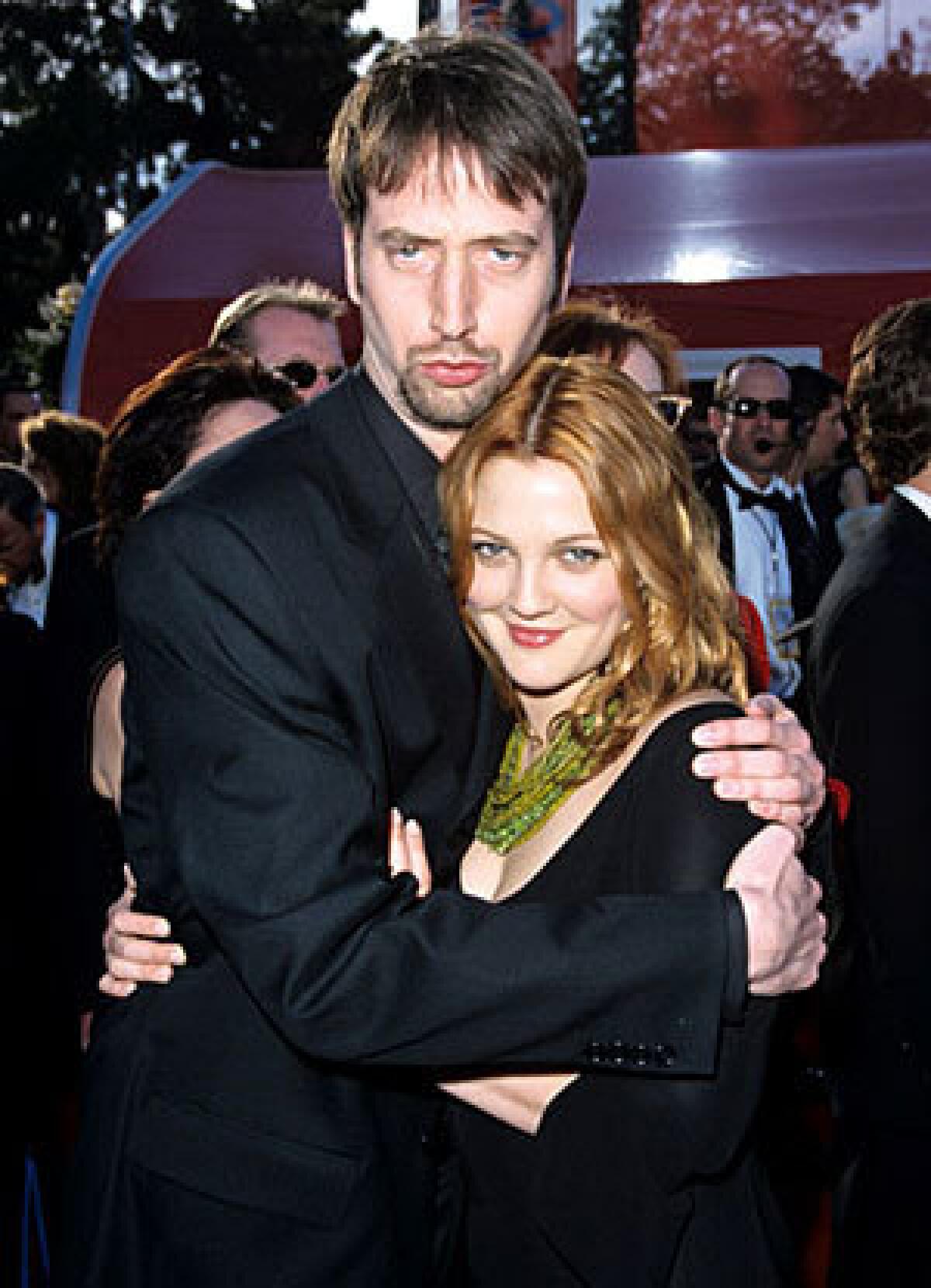 Tom Green and Drew Barrymore in 2000