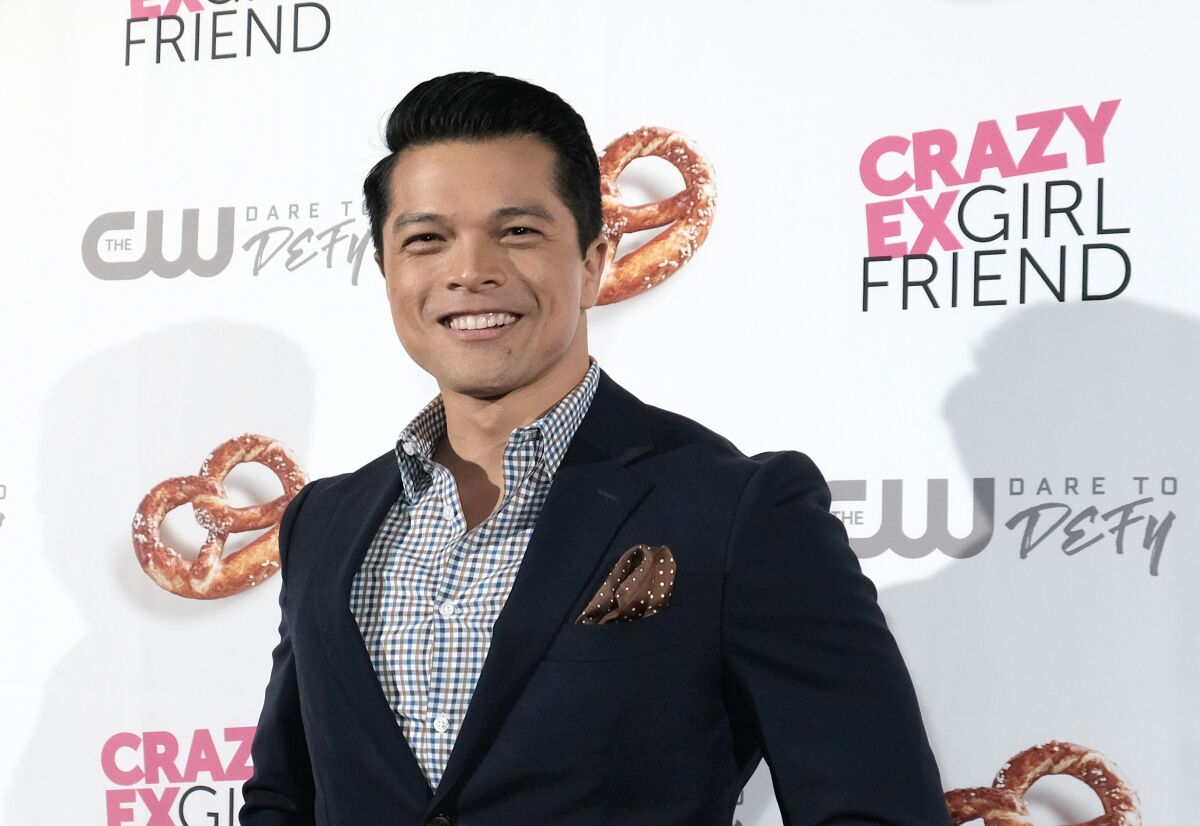 Actor Vincent Rodriguez III attends the "Crazy Ex-Girlfriend" season 4 premiere party on October 13, 2018 in Los Angeles.