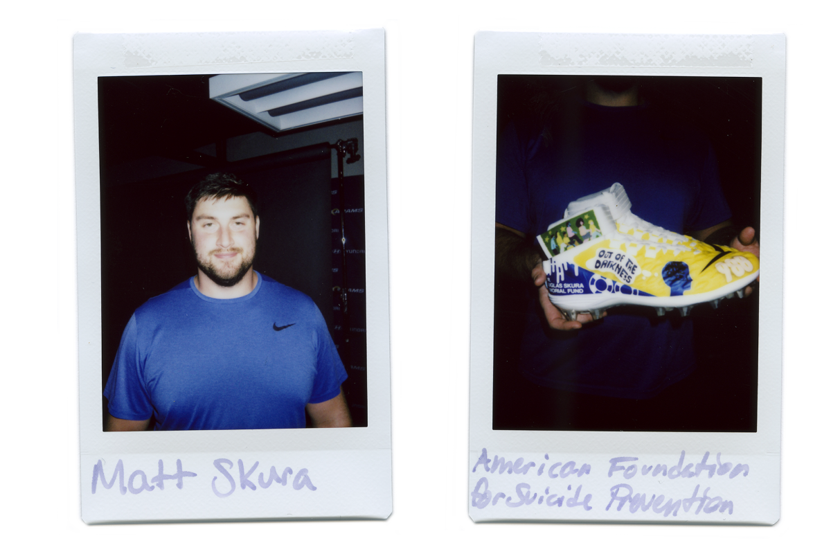 Rams’ Matt Skura for My Cause My Cleats