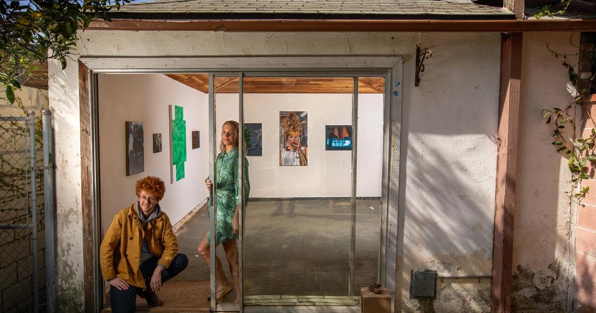 L.A.’s underground art scene is boosting at-home galleries