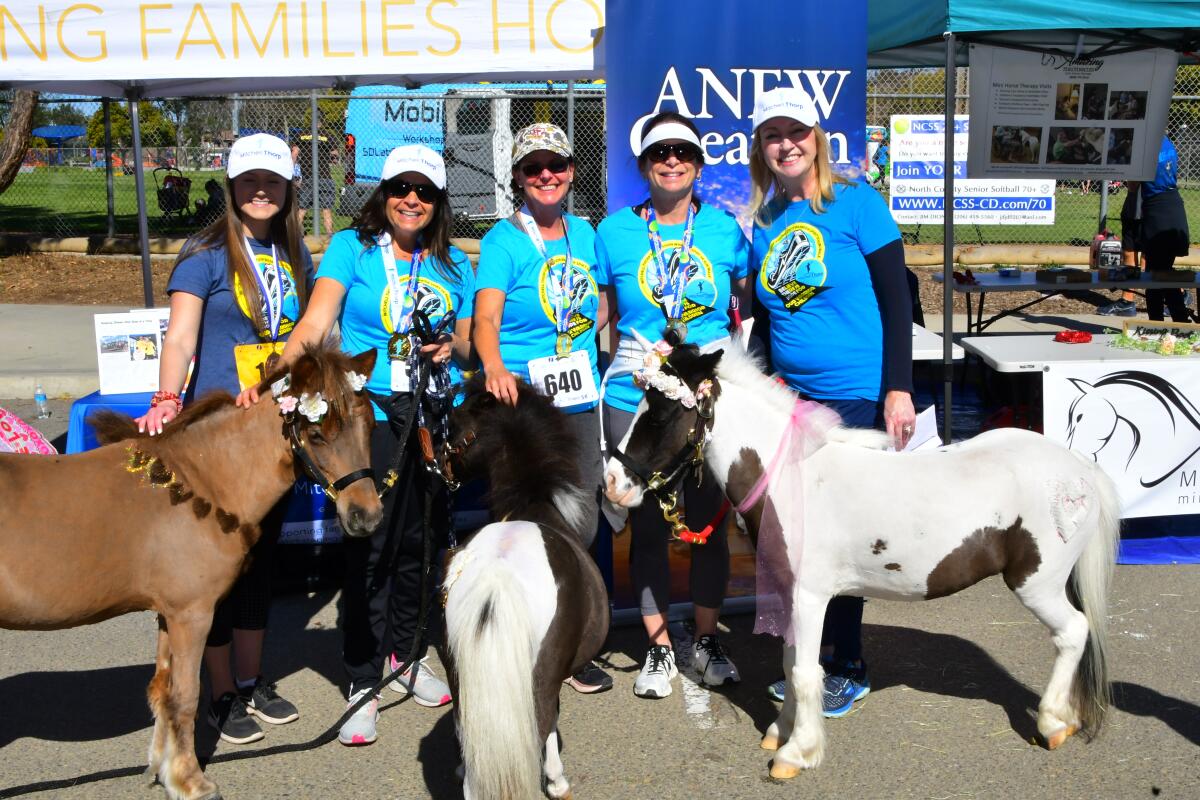 One of the event's many activities is the opportunity to experience healing mini ponies (pictured at last year's event).